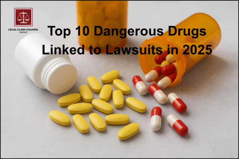 Top 10 Dangerous Drugs Linked to Lawsuits in 2025