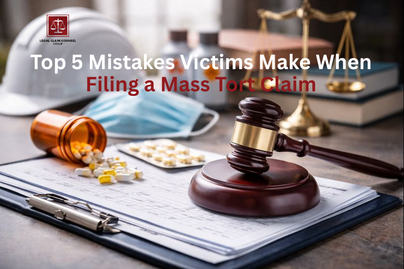 Read more about the article Top 5 Mistakes Victims Make When Filing a Mass Tort Claim (And How to Avoid Them)