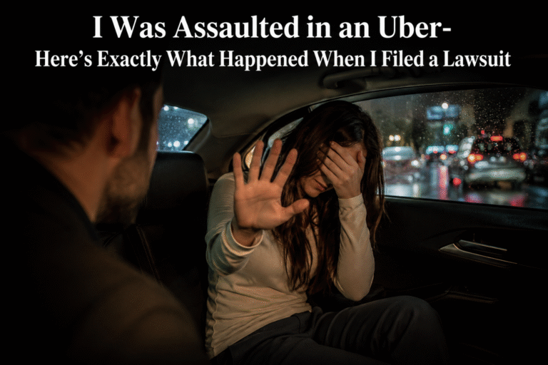 Uber rideshare assault lawsuit legal process explained